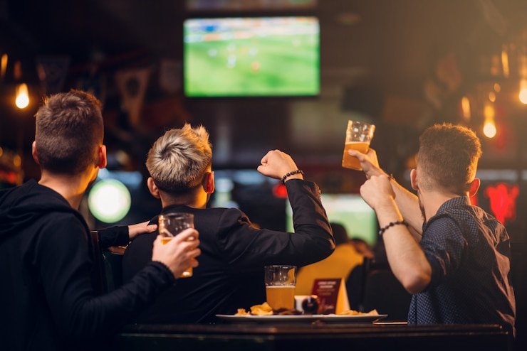 Navigasi mudah antara sportsbook dan permainan slot Menu navigasi pasangnomor2 menampilkan Sportsbook Liga Champions dan permainan slot